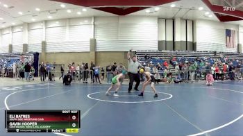 63 lbs Champ. Round 2 - Eli Batres, South Side Wrestling Club vs Gavin Hooper, Contenders Wrestling Academy