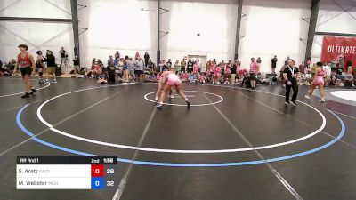 64 kg Rr Rnd 1 - Shea Aretz, Razor GWC Red vs Mackenna Webster, Michigan Blue