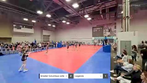 Greater Columbus volleybal vs Legends - 2022 JVA Summerfest presented by Nike