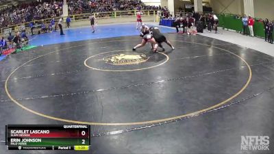 235 lbs Quarterfinal - Erin Johnson, Palo Verde vs Scarlet Lascano, SLAM! NEVADA