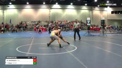 125 lbs Round of 32 - Will Bardezbain, Kent State vs Trent Olson, Wyoming