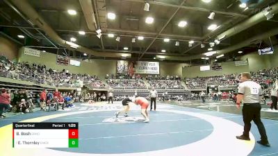 Quarterfinal - Easton Thornley, Emery vs Beachem Bosh, Grand County