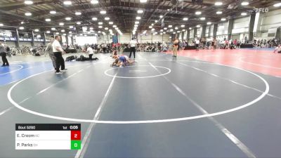 132 lbs Consi Of 32 #2 - Ethan Croom, NC vs Prestyn Parks, OH