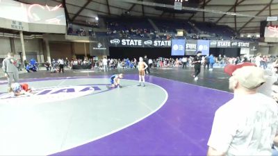 65-68 lbs Cons. Semi - Shelby Ayers, Askeo International Mat Club vs Rylee Smith, Thunder Mountain Wrestling Club