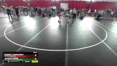 97 lbs Cons. Round 1 - Everett Dorshorst, Askren Wrestling vs Charlie Krebs, Pec-Argyle Youth Wrestling