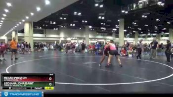 185 lbs Round 5 (10 Team) - Megan Preston, Suncoast Gems vs Leidjana Jonassaint, Charlie`s Angels-FL