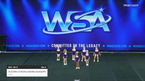 ALSTARZ CHEERLEADING ACADEMY - Topaz [2022 Mini--Div 2 Day 2] 2022 WSA Grand Nationals