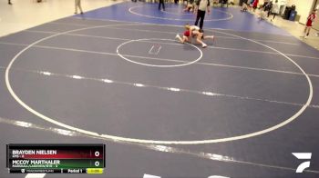 85 lbs Placement (4 Team) - Brayden Nielsen, KMS vs McCoy Marthaler, Marshall/Lakeview/RTR