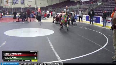 140 lbs Round 2 - Lexi Zelaska, Johnson City Wrestling Club vs Abby Chamberlain, Glen Grapplers