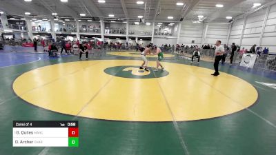 138 lbs Consi Of 4 - Giovanni Quiles, MarcAurele WC vs Desmond Archer, Chariho