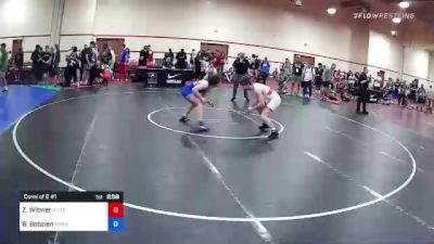 61 kg Consi Of 8 #1 - Zack Witmer, New York City RTC vs Brock Bobzien, Poway High School Wrestling