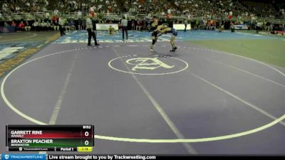 Quarterfinal - Braxton Peacher, Bennington vs Garrett Rine, Waverly