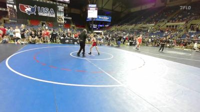 100 lbs Cons 32 #2 - Teghan Moore, Wisconsin vs Anthony LaGala Ryan, New York