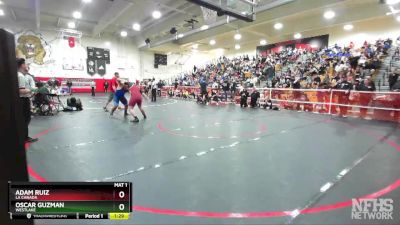 195 lbs Champ. Round 2 - Adam Ruiz, La Canada vs Oscar Guzman, Westlake