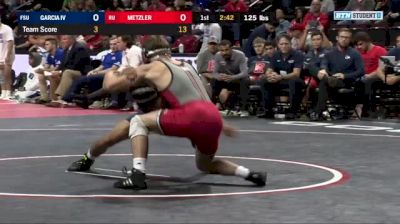 125 lbs Shane Metzler, Rutgers vs Robert Garcia, Fresno State