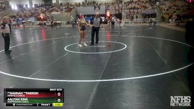 Girls 100 lbs Semifinal - Rylee Lent, Independence (Girls) vs Alivia Ryan, Dobyns Bennett (Girls)