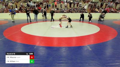 60 lbs Round Of 16 - Myles Maynor, Guerrilla Wrestling Academy vs Noah Killian, Dragons Junior Wrestling Club