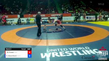 76kg Round 4 - Brianna Fraser, Brock WC vs Kiana Boschitsch, Montreal NTC / Montreal WC