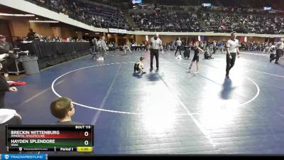 70 lbs Semifinal - Hayden Splendore, Iowa vs Breckin Wittenburg, Immortal Athletics WC