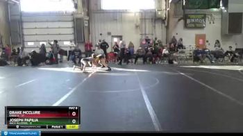 96 lbs Round 2 (6 Team) - Joseph Papilia, AACo Allstars vs Drake McClure, Eagle X