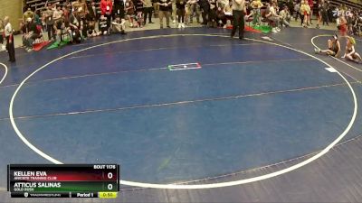 83 lbs Quarterfinal - Atticus Salinas, Gold Rush vs Kellen Eva, Aniciete Training Club