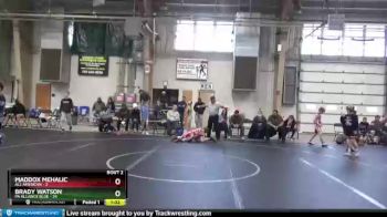 72 lbs Round 1 (8 Team) - Brady Watson, PA Alliance Blue vs Maddox Mehalic, All American