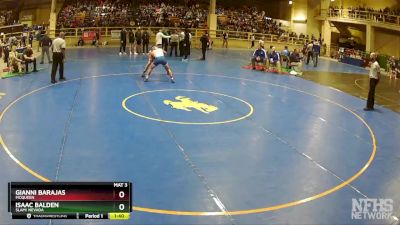 144 lbs Semifinal - Isaac Balden, SLAM! NEVADA vs Gianni Barajas, Mcqueen