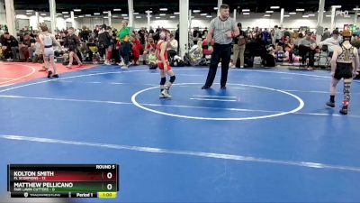 48 lbs Round 5 (10 Team) - Kolton Smith, FL Scorpions vs Matthew Pellicano, Fair Lawn Cutters