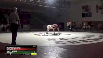 165 lbs Finals (2 Team) - Matt Rogge, Augsburg vs Matthew Doyle, Wartburg