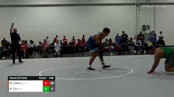 220 lbs Round 2 (6 Team) - Brady Colbert, Spartan RTC Elite/BOTE vs Nelson Toro, Black Mambas