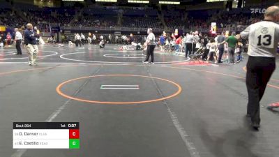 65 lbs Consi Of 32 #2 - Daxon Danver, Clearfield vs Elijah Castillo, Reading