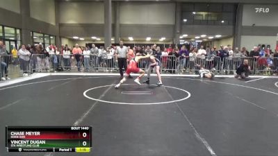 130 lbs Quarterfinal - Chase Meyer, Hoxie Kids vs Vincent Dugan, STA Wrestling Club