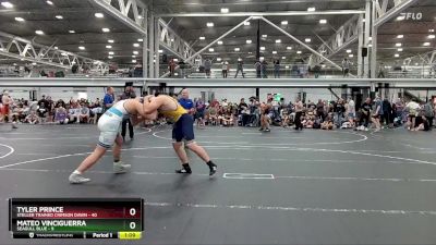 215 lbs Round 7 (8 Team) - Tyler Prince, Steller Trained Crimson Dawn vs Mateo Vinciguerra, Seagull Blue