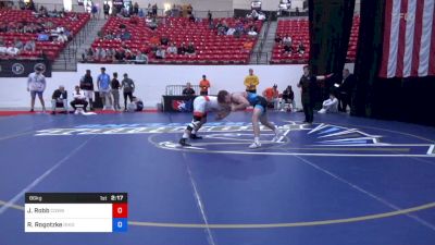 86 kg Cons 8 #2 - Jersey Robb, Cowboy RTC vs Ryder Rogotzke, Ohio Regional Training Center