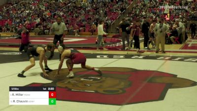 125 lbs Round Of 16 - Ryan Miller, Penn vs Ryan Chauvin, Army