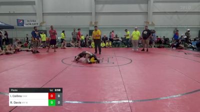 60 lbs Pools - Independence Collins, CKW Backyard Barbarians vs River Davis, WV Wild 2