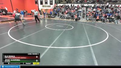 285 lbs Cons. Round 2 - Jesse Saavedra, McHENRY vs Ala Khalil, New Lenox (LINCOLN-WAY CENTRAL)