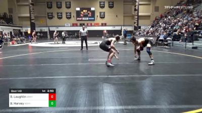 174 lbs Consolation - Brad Laughlin, Army vs Ben Harvey, Army