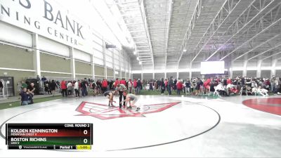 120 V Cons. Round 2 - Boston Richins, Lehi V vs Kolden Kennington, Mountain Crest V