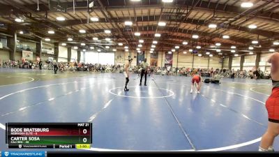 92 lbs Rd# 6- 9:00am Saturday Final Pool - Bode Bratsburg, Nebraska Elite vs Carter Sosa, Cali Red