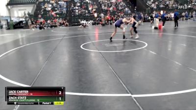 150 lbs Round 2 (16 Team) - Jack Carter, Norton Community vs Zach Statz, Sedgwick County/Fleming