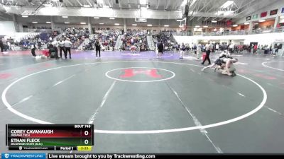 149 lbs Cons. Round 5 - Ethan Fleck, Dickinson State (N.D.) vs Corey Cavanaugh, Indiana Tech