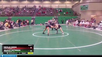 106 lbs Quarterfinals (8 Team) - Bradley Patterson, Camden County vs Nicolas Owens, North Gwinnett