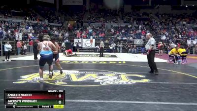 178 lbs Cons. Round 3 - Jacksyn Windham, Hawk WC vs Angelo Ngoho, Champaign WC