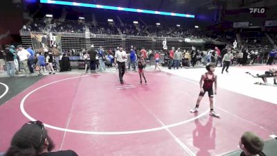 54 lbs Consi Of 8 #2 - Kayden Lane, Gladiator Wr Ac vs Trevor Hansen, Eastside United WC