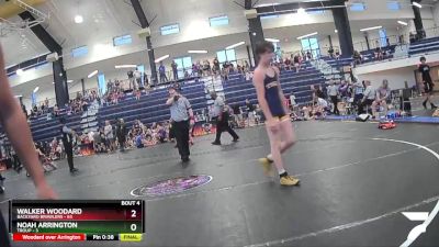 115 lbs Round 2 (6 Team) - Justin Thibodeaux, Backyard Brawlers vs Hank Muhr, Troup