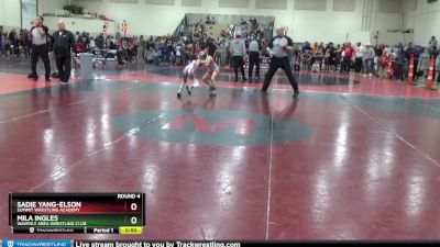 70 lbs Round 4 - Mila Ingles, Waverly Area Wrestling Club vs Sadie Yang-Elson, Summit Wrestling Academy