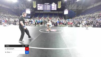 132 lbs Rnd Of 64 - Luke Grindstaff, Illinois vs Aiden Chur, California