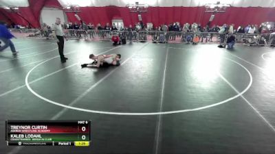 120 lbs Quarterfinal - Treynor Curtin, Askren Wrestling Academy vs Kaleb Lodahl, CrassTrained: Weigh In Club