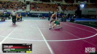 D2-165 lbs Cons. Round 1 - Titan Lewis, Buckeye Union vs Andrew Mask, Campo Verde